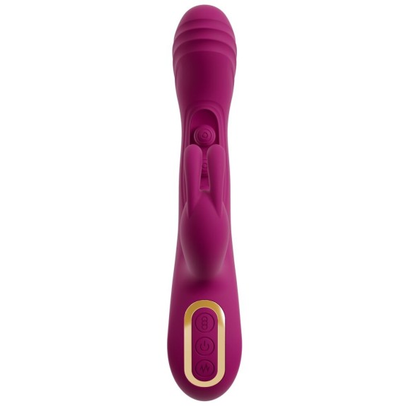 VIBRATORE RABBIT 2IN1 CON PALLINE INTERNE PER SQUIRTING