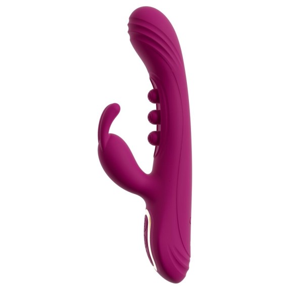 VIBRATORE RABBIT 2IN1 CON PALLINE INTERNE PER SQUIRTING