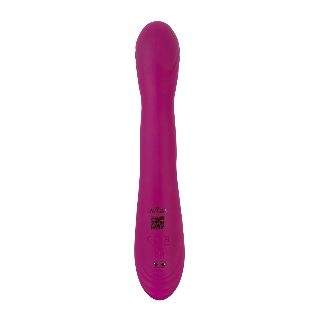 VIBRATORE RABBIT 2IN1 CON PALLINE INTERNE PER...
