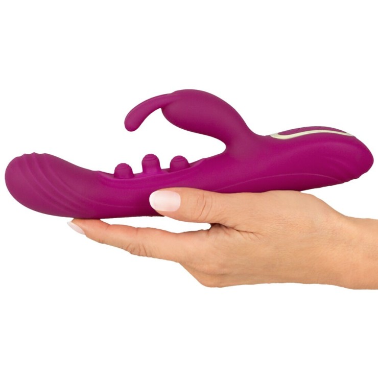 VIBRATORE RABBIT 2IN1 CON PALLINE INTERNE PER SQUIRTING 2