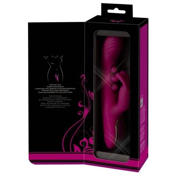VIBRATORE RABBIT 2IN1 CON PALLINE INTERNE PER SQUIRTING