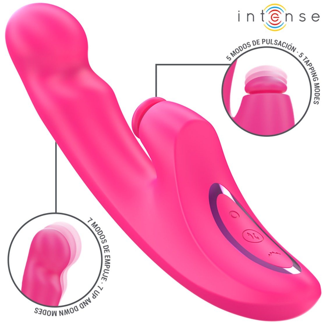RABBIT VIBRATORE 3IN1 SEX TOY PER DONNA CON...