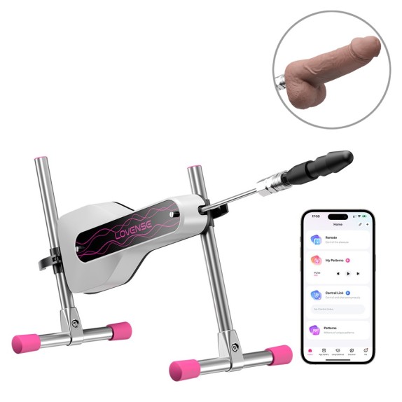 LOVENSE MINI SEX MACHINE CON APP A DISTANZA E COMPATIBILE CON WEBCAM