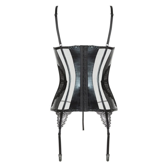 GUEPIERE SEXY PER DONNA IN PIZZO E SPANDEX MARILYN CON APERTURE