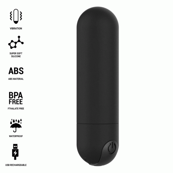 MINI BULLET VIBRANTE STIMOLATORE DI CLITORIDE USB KAREN